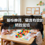 暖棕雅调，藏露有致的精致居境（图1）