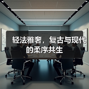轻法雅奢，复古与现代的柔序共生