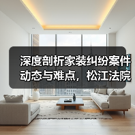 深度剖析家装纠纷案件动态与难点，松江法院发布这部白皮书（图3）