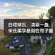 白墙黛瓦,清茶一盏,宋氏美学是刻在骨子里的风雅(图2) 白墙黛瓦,清茶一盏,宋氏美学是刻在骨子里的风雅(图2)