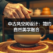 中古风空间设计:简约自然美学融合(图2) 中古风空间设计:简约自然美学融合(图2)