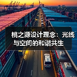 桃之源设计理念：光线与空间的和谐共生