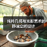 纯粹几何与光影艺术的静谧空间设计（图2）
