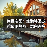 尚品宅配：家装补贴政策反响热烈，意向客户购买决策过程加速（图1）