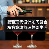 简雅现代设计如何融合东方意境营造静谧生活空间?(图2) 简雅现代设计如何融合东方意境营造静谧生活空间?(图2)
