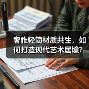奢雅轻简材质共生，如何打造现代艺术居境？（图3）