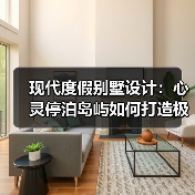 现代度假别墅设计：心灵停泊岛屿如何打造极简空间？