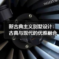 新古典主义别墅设计:古典与现代的优雅融合(图2) 新古典主义别墅设计:古典与现代的优雅融合(图2)