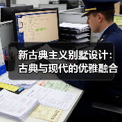 新古典主义别墅设计:古典与现代的优雅融合(图4) 新古典主义别墅设计:古典与现代的优雅融合(图4)