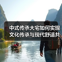 中式传承大宅如何实现文化传承与现代舒适共存？