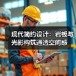 现代简约设计：岩板与光影构筑通透空间感（图4）