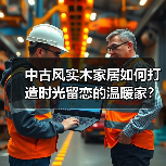 中古风实木家居如何打造时光留恋的温暖家?(图2) 中古风实木家居如何打造时光留恋的温暖家?(图2)