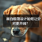 黑白极简设计如何让空间更开阔?(图3) 黑白极简设计如何让空间更开阔?(图3)