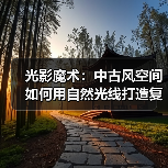 光影魔术:中古风空间如何用自然光线打造复古感?(图4) 光影魔术:中古风空间如何用自然光线打造复古感?(图4)