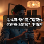法式风格如何打造现代优雅舒适家居?平衡古典与现代(图2) 法式风格如何打造现代优雅舒适家居?平衡古典与现代(图2)