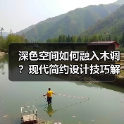 深色空间如何融入木调?现代简约设计技巧解析(图4) 深色空间如何融入木调?现代简约设计技巧解析(图4)