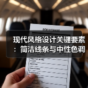 现代风格设计关键要素:简洁线条与中性色调如何打造舒适空间(图2) 现代风格设计关键要素:简洁线条与中性色调如何打造舒适空间(图2)