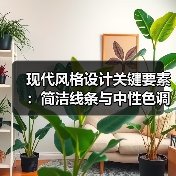 现代风格设计关键要素:简洁线条与中性色调如何打造舒适空间(图3) 现代风格设计关键要素:简洁线条与中性色调如何打造舒适空间(图3)