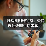 静得刚刚好的家，极简设计诠释生活美学（图1）