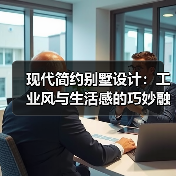 现代简约别墅设计：工业风与生活感的巧妙融合技巧（图2）