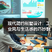 现代简约别墅设计：工业风与生活感的巧妙融合技巧（图3）
