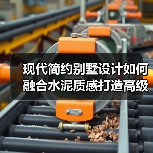 现代简约别墅设计如何融合水泥质感打造高级空间（图2）