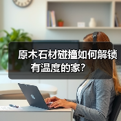 原木石材碰撞如何解锁有温度的家？