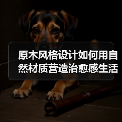原木风格设计如何用自然材质营造治愈感生活空间（图4）