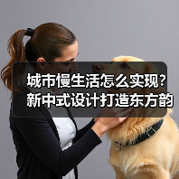 城市慢生活怎么实现？新中式设计打造东方韵味居所（图1）