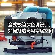 意式极简深色调设计，如何打造高级家居空间？