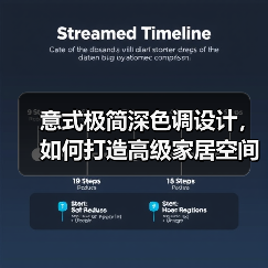 意式极简深色调设计，如何打造高级家居空间？（图4）