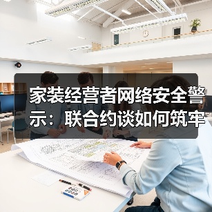 家装经营者网络安全警示：联合约谈如何筑牢防护墙（图3）