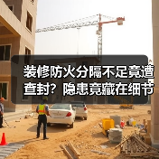 装修防火分隔不足竟遭查封？隐患竟藏在细节中（图1）