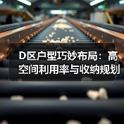 D区户型巧妙布局:高空间利用率与收纳规划解析(图3) D区户型巧妙布局:高空间利用率与收纳规划解析(图3)