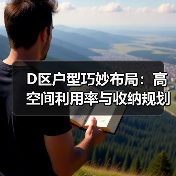 D区户型巧妙布局:高空间利用率与收纳规划解析(图4) D区户型巧妙布局:高空间利用率与收纳规划解析(图4)