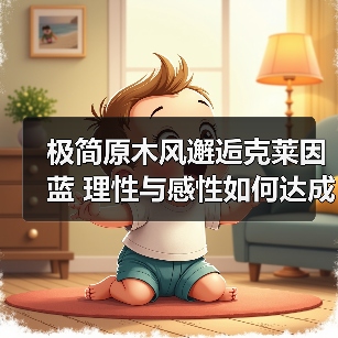 极简原木风邂逅克莱因蓝 理性与感性如何达成视觉和解？（图3）