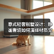 意式轻奢别墅设计：静谧奢境如何演绎材质交响？（图3）