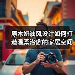 原木奶油风设计如何打造温柔治愈的家居空间（图1）