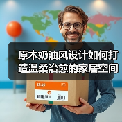 原木奶油风设计如何打造温柔治愈的家居空间（图4）