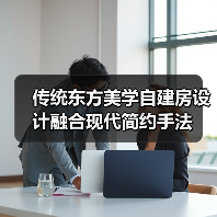传统东方美学自建房设计融合现代简约手法