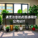 温柔治愈的高级感居住空间设计