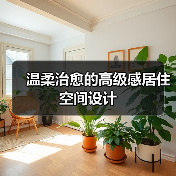 温柔治愈的高级感居住空间设计(图3) 温柔治愈的高级感居住空间设计(图3)