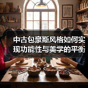 中古包豪斯风格如何实现功能性与美学的平衡？