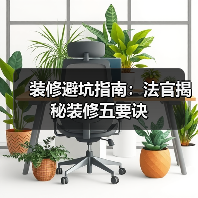 装修避坑指南：法官揭秘装修五要诀（图1）