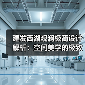 建发西湖观澜极简设计解析：空间美学的极致呈现