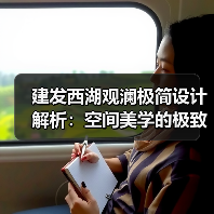 建发西湖观澜极简设计解析：空间美学的极致呈现（图3）