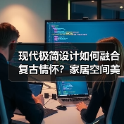 现代极简设计如何融合复古情怀？家居空间美学解析（图4）