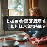 奶油色系搭配肌理质感,如何打造治愈感住宅?(图4) 奶油色系搭配肌理质感,如何打造治愈感住宅?(图4)