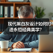 现代黑白灰设计如何打造永恒经典美学？（图2）