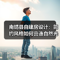 南靖县自建房设计：简约风格如何营造自然光影家？